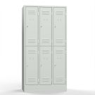 Lockerkast Classic - 6-deurs - 3 delig